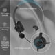 thumbnail image 1 of Auriculares para teléfono con micrófono con cancelación de Ruido Crystal/2.5mm/3.5mm/Dual 3.5mm Call Center Headset Auricular del teléfono Orejera giratoria de 360° y Diadema elástica(3.5mm), 1 of 6
