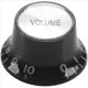 thumbnail image 4 of Botones de Guitarra 8 VolúMenes y 8 Tonos Plateados Top Hat Bell, 4 of 5