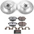 thumbnail image 3 of PowerStop Rear Z26 Street Warrior Carbon-Fiber Ceramic Brake Pad and Drilled and Slotted Rotor Kit Fits: BMW Select Models K6037-26, 3 of 9