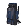 thumbnail image 4 of Mochila de senderismo Colamx de 80 l Azul oscuro con correa ajustable, 4 of 8