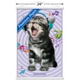 thumbnail image 3 of Keith Kimberlin - Kitten - Singing Wall Poster with Wooden Magnetic Frame, 22.375" x 34", 3 of 3