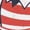 Red, variant on Officially Licensed Dubble Bubble America's Original Youth's T-shirt