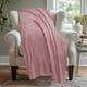 thumbnail image 1 of Manta Raschel de lujo de doble capa para abrigarte en invierno con tejido de felpa ultrasuave para cama y sofá, ideal para un hogar acogedor y confortable. Aestivo | Rosa | AESTIVO, 1 of 7