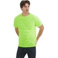 thumbnail image 3 of ProtectX 2-Pack High Visibility Short Sleeve Construction Work T-Shirts, Comfortable Cotton Blend Men's Athletic Shirt, 3 of 6