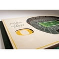 thumbnail image 4 of Oregon Ducks 17'' x 13'' 5-Layer StadiumViews 3D Wall Art, 4 of 5