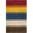 thumbnail image 2 of Safavieh Himalaya Cleto Striped Wool Area Rug, Orange/Multi, 5' x 8', 2 of 8