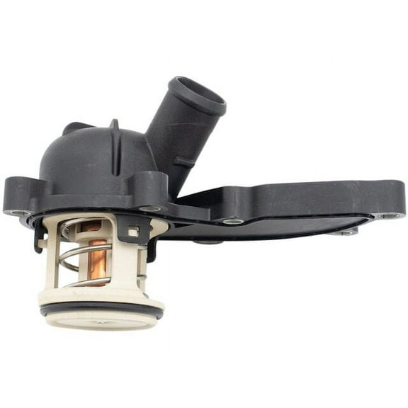 Engine Coolant Thermostat Housing Assembly - Compatible with 2005 - 2009 Audi A4 Quattro 3.2L V6 2006 2007 2008