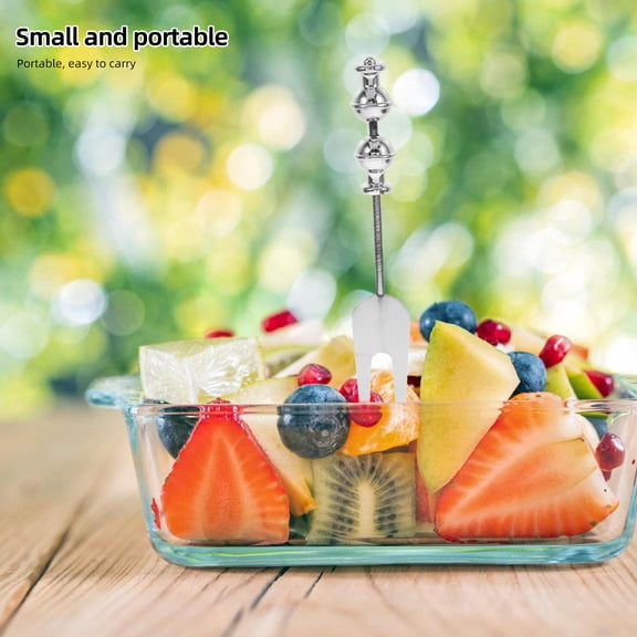 RENACLIPY Cutlery for Fruit DIY Stainless Steel Fork 1Pack for Enthusiasts