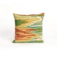 thumbnail image 1 of TransOceanImports 7FP8S423706 Frontporch Watercolor Green Square Pillow, 1 of 4