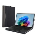 thumbnail image 2 of 2024 Detachable Case for Microsoft Surface Laptop Gen 7 13.8 inch 15 Laptop Notebook Sleeve Pu Cover Bag Protective Skin (dark blue,laptop 7 15inch), 2 of 7