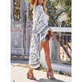 thumbnail image 4 of TFixol Mujer Kimono Cover Ups Frente Abierto Vintage Impreso Cardigan Playa, 4 of 8