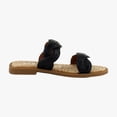 thumbnail image 6 of Aerosoles Colette Women's Sandals Black Faux Leather Size 7.5 M, 6 of 8