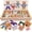Bear, variant on 72 Pcs Wooden Dress Up Puzzle, Mix & Match Animal Dress-Up Toys with Storage Box, Change Clothes Puzzle Games,Educational Montessori Toys, Non-Toxic & Safe, Ideal Gift(Mixed)