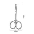 thumbnail image 2 of Professional Scissors for Hair, Eyebrow Scissors, for Hair Cutting, Haircut, & Nose Hair Trimming, 2 of 5