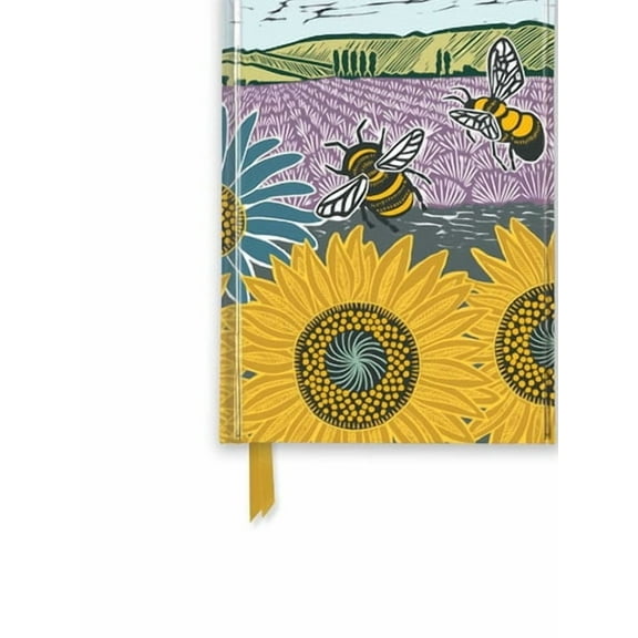 Flame Tree Pocket Notebooks Kate Heiss: Sunflower Fields (Foiled Pocket Journal), (Hardcover)