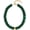 Green&GD Beaded, variant on HolidayQbee Beaded Necklace for Women Chunky Beaded Turquoise Necklace Boho Oval Big Bead Statement Turquoise Choker Necklaces Fashion Trendy Summer Beach Jewelry Gifts: Clothing, Shoes & Jewelry