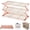 Rose gold - 3layer, variant on 3/4-Tier Collapsible Cooling Rack - Expand to Bake, Collapse to Save Space, 2026 New Stackable Roasting Cooking Drying Wire Cooling Rack, for Cooking Bakers, Roasting, Party