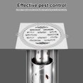 thumbnail image 6 of Pebbuoy 30Pcs Drain Hair Catcher Prevent Clogs Easy Install Biodegradable Sewer Filter Mesh Stickers Adhesive Sink Stopper for Shower Bathtub Keep Drains Clear, 6 of 7