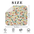 thumbnail image 4 of Microfibre Drying Mat for Kitchen Pioneer Dish Drying Drainer Mat Absorbent Colorful Floral Drying Mat Washing Up for Glass, Plate & Cup 16inch X 18inch, 4 of 7