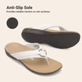 thumbnail image 5 of DREAM PAIRS Women Comfortable Flip Flops with Arch Support, Anti-Slip Sole, Water-Friendly Summer Sandals, 5 of 8