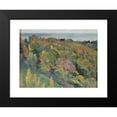 thumbnail image 2 of Mikhail Nesterov 24x19 Black Modern Framed Museum Art Print Titled - Landscape Study (1919), 2 of 5