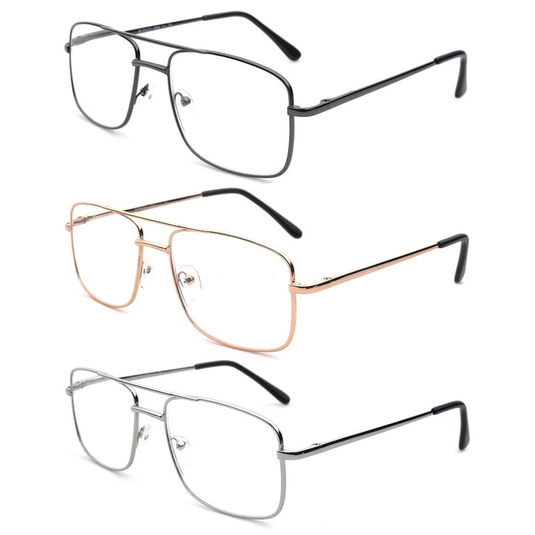 Big square glasses best sale fashion