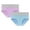 Light Blue, variant on Seductiva Clothing Cotton High Waisted Soft Womens Women's Cotton Underwear High Waist Briefs Soft Underpants Ladies Full Coverage 2 Pack