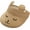 Brown, variant on Straw Visor Roll-Up Beach Sun Hat for Toddler Kids 1-4 Yrs, Adjustable