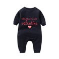 thumbnail image 2 of Enjoytime Valentines Day Gifts 3-18M Toddler Girl Clothes Long Sleeve Heart Printed Shirt Jumpsuit Comfy Newborn Clothes Spring Rompers Baby Gifts, 2 of 4