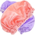 thumbnail image 2 of Shisuyan Satin Hair Bonnet for Sleeping Comfortable and Breathable EVA Material Assorted Color, 2 of 9