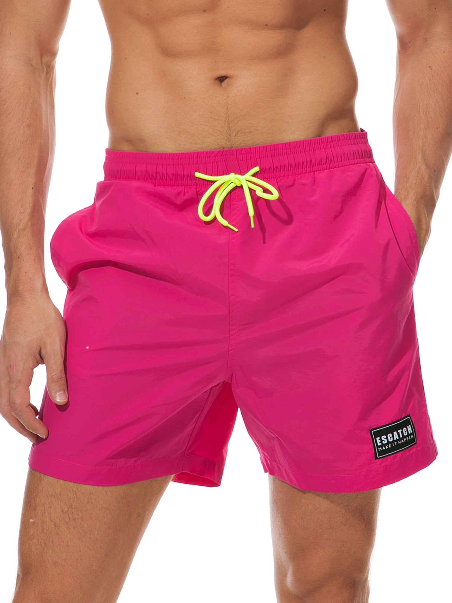 mens red bathing suit