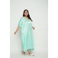 thumbnail image 3 of Oussum Plus Size Embroidered Kaftan Dresses for Women Long Solid Caftan Dress, 3 of 8