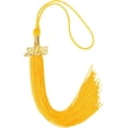 thumbnail image 2 of Graduation Tassel with Year Charm Class of 2026 Cap Tassel Pendant Decoration for Graduation Cap Gown Ceremony Keepsake Graduation Accessory,1 PC,Yellow, 2 of 10
