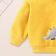thumbnail image 6 of 7-8 Years Little Kids Boys Girls Hooded Sweatshirts Long Sleeve Pullover Basic Tops Cute Fall Winter Clothes Dinosaur Print Hoodies 18 24 Months 2t 3t 4t 5t 6t 7t 8t, 6 of 7