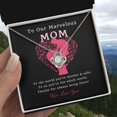 thumbnail image 5 of Glamorous Brilliant Mother's Day Gift - Love Knot Necklace - Message Card & Gift Box, 5 of 5