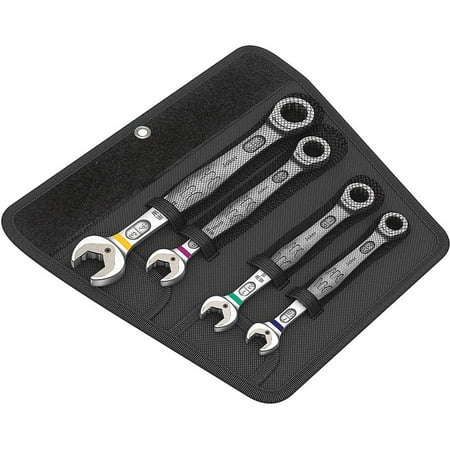 UPC: 4013288167460 | Wera 073295 Joker Combination Wrench Set – 4 Piece SAE