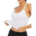 thumbnail image 5 of YouLoveIt Womens Tank Tops Cami Padded Sports Bra Women  Longline Camisole Sling tube top Vest Strappy Sports Bra Sports Vest for Women Cami Tank Tops Sleeveless Tank Tops, 5 of 8