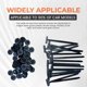 thumbnail image 3 of Nylon Self-Locking Cable Ties, 10-100 PCS Universal Zip Ties with Buckle, 3 of 5