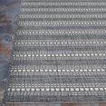 thumbnail image 5 of Couristan Afuera Beachcomber 5' x 7' Anthracite Striped Nautical Outdoor Rug, 5 of 10