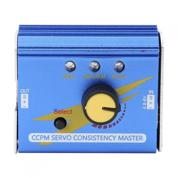 Probador de servo CHESC, Probador de servo ESC de 3 canales Probador de ESC Probador de servo Eficiencia maximizada