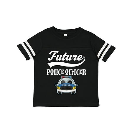 

Inktastic Future Police Officer Law Enforcement Gift Toddler Boy or Toddler Girl T-Shirt