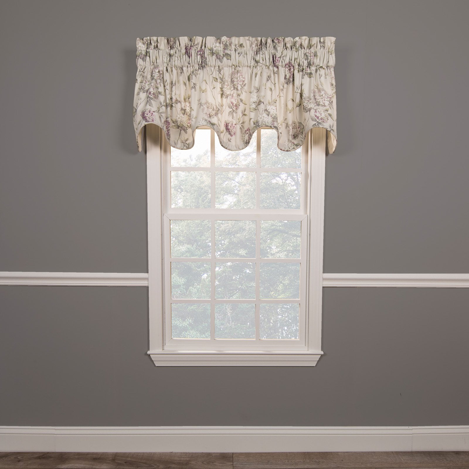 Abigail Scallop Valance, Lilac