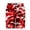 Red, variant on Paiwinds Men's Camouflage Shorts Elastic Waist Drawstring Beach Pants with Pockets Knee Length Casual Summer Sports Shorts