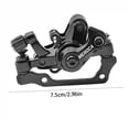 thumbnail image 3 of Front & Rear Disc Brake Set, High-Sensitivity Hydraulic System, Easy Mount for Folding Bikes and Mountain Bikes(Black1,1set), 3 of 8