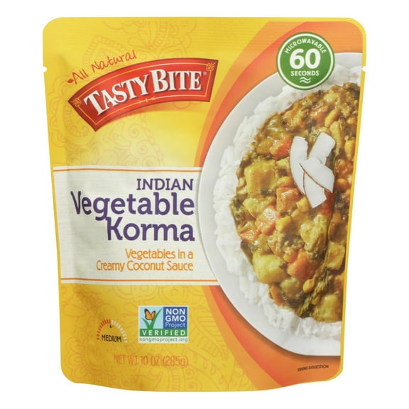 (6 Pack) Tasty Bite Vegetable Korma, 10 Oz.