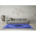 thumbnail image 3 of Ahgly Company Indoor Rectangle Oriental Blue Industrial Area Rugs, 4' x 6', 3 of 4