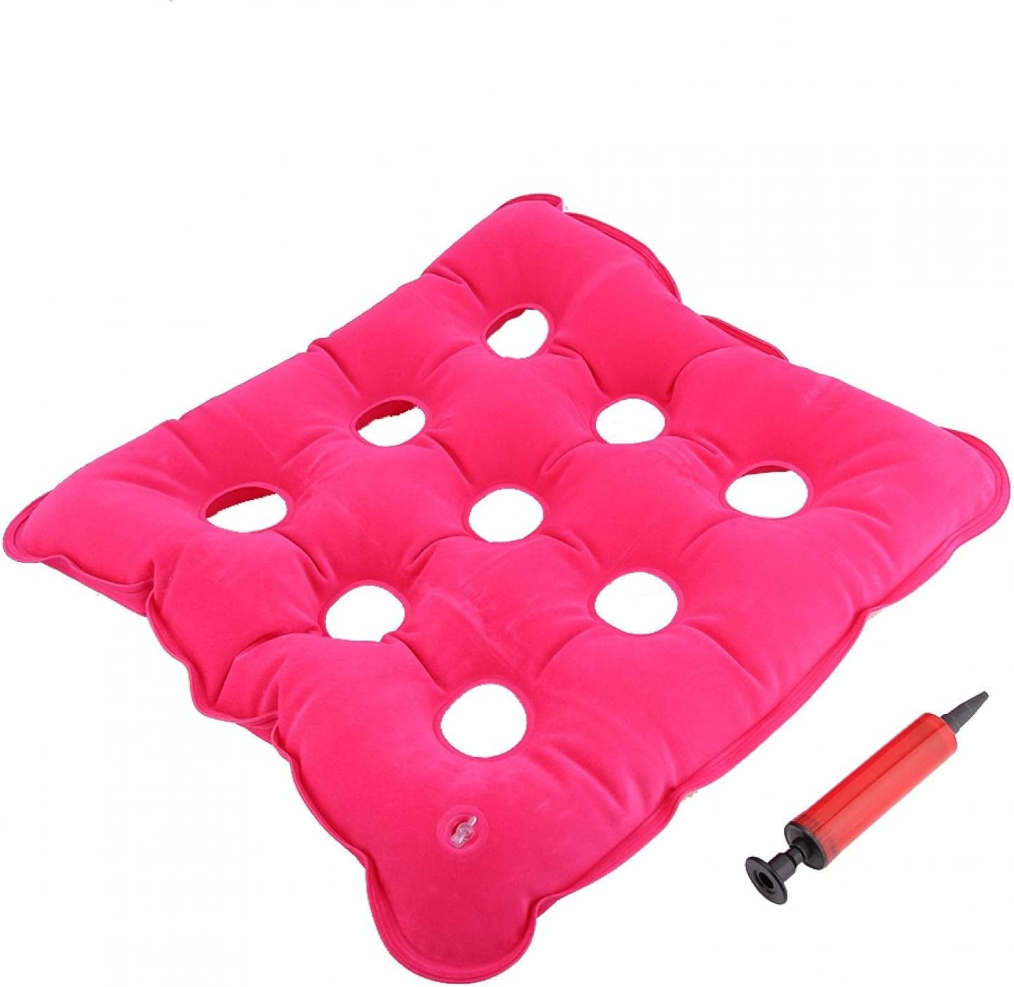 AplusBuy Air Inflatable Seat Cushion with Pump Seat Pad Anti Bedsore Pain Relief Wheelchair Home