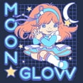 thumbnail image 2 of Men's Rainbow Brite Moonglow Grid  Graphic T-Shirt, 2 of 4