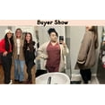 thumbnail image 3 of UVN Sweaters for Women Fall Winter Open Front Cardigans Long Sleeve Oversized Casual Soft Knit Outerwear Coats with Pockets, 3 of 4