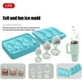thumbnail image 2 of LANFENG Funny Silicone Ice Cube Mold Tray with Lid - Personalized DIY Prank Ice Maker for Parties and Novelty Drinks - Great Gift Idea, 2 of 9